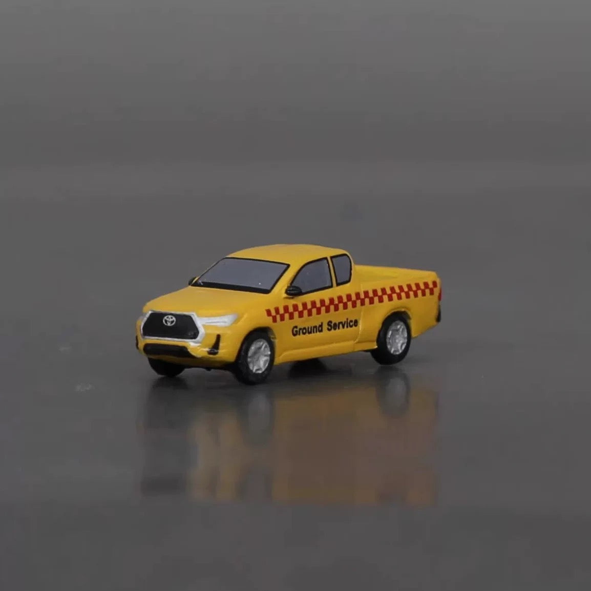 3D Printed 1:400/200/144 scale Airport ground service vehicles