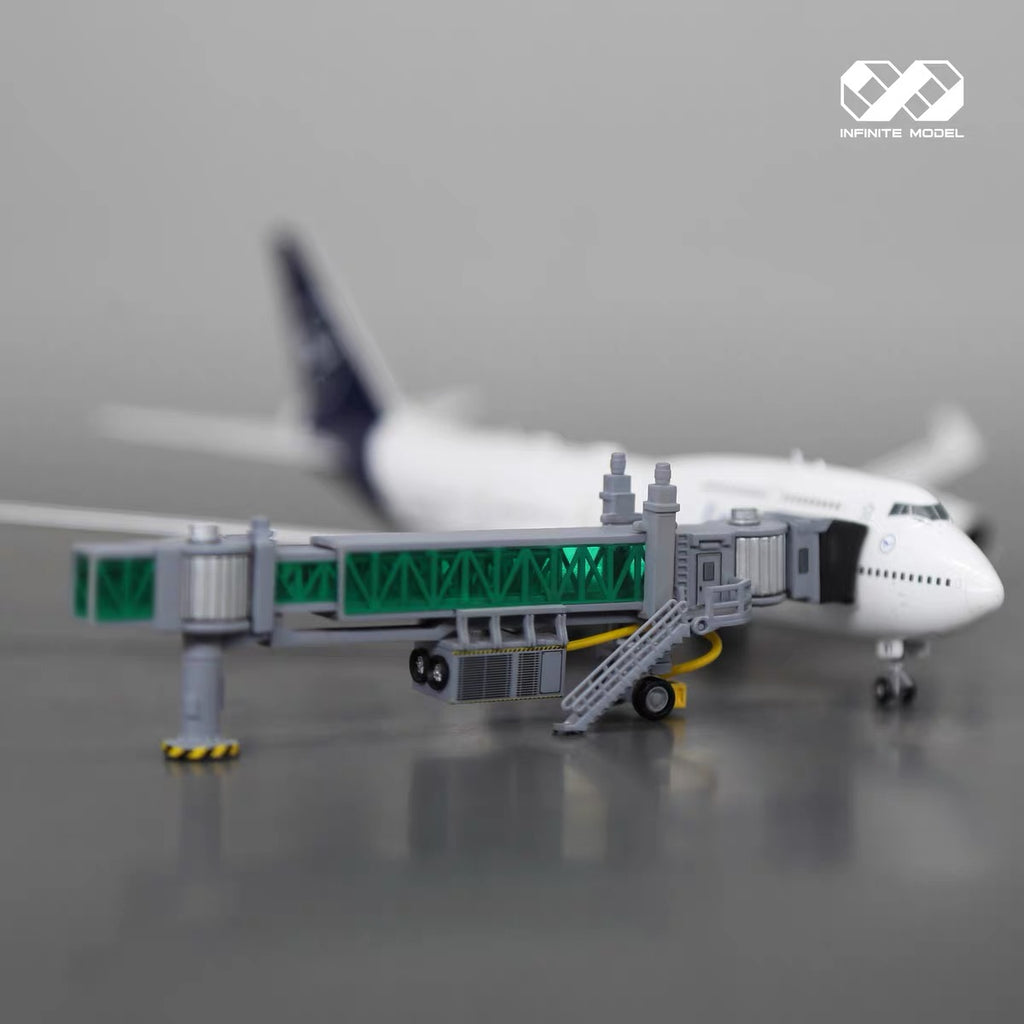 Scale 1:400 Passenger Boarding Bridge Model 3D Printed Finished