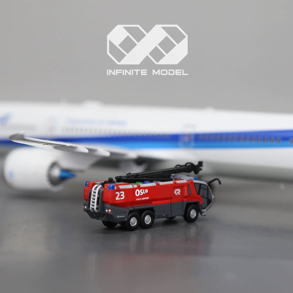 Scale 1:200 OSLO airport Panther 6x6 HRET fire truck Painted Printed 3D Model