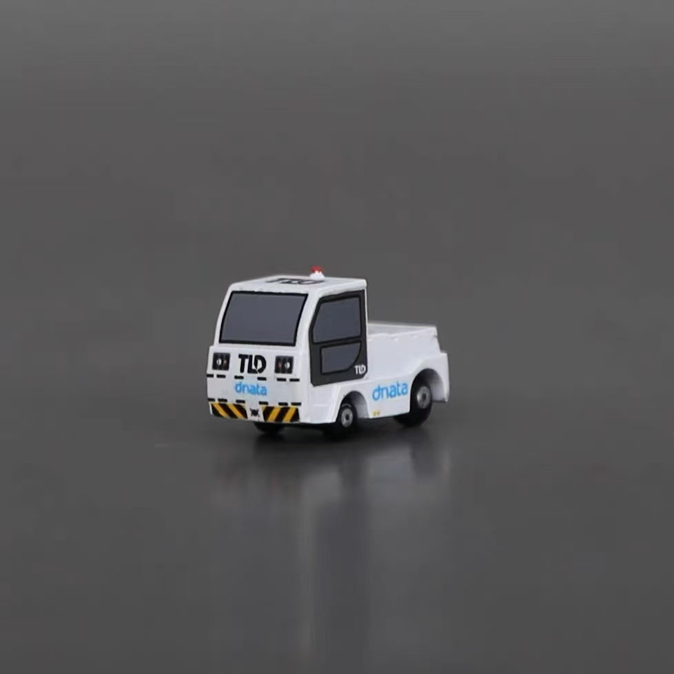 Scale 1:200 Airport TLD GET-16 Luggage Tractor Finished Painted 3D Model Car