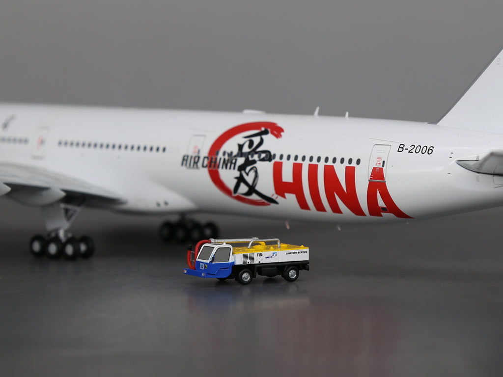 Scale 1/200 Hong kong Airport TLD Lavatory service truck printed Finished 3D Model