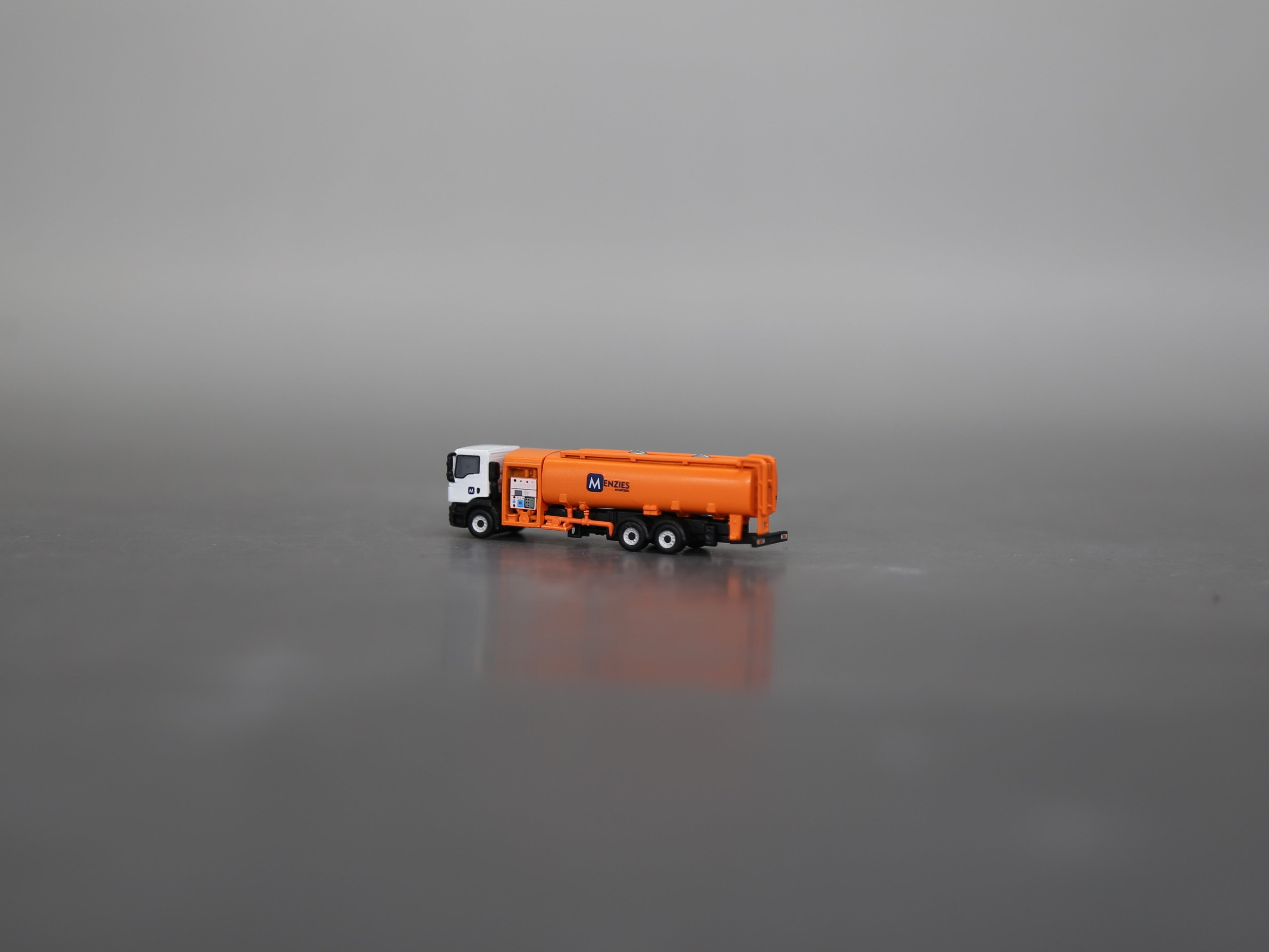 Scale 200 MAN single-axle Airport Menzies Gas refueler truck GSE printed Finished 3D Model