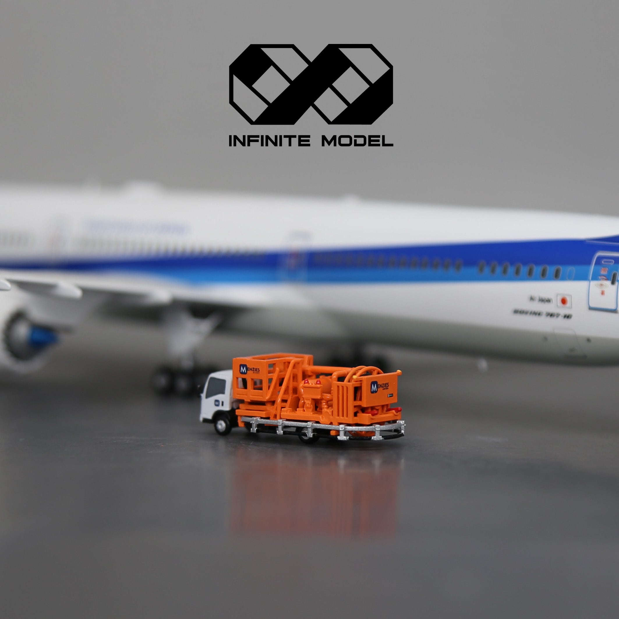 Scale 1:200 Aircraft Menzies fuel truck Finished Printed 3D Model