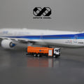 Scale 200 MAN single-axle Airport Menzies Gas refueler truck GSE printed Finished 3D Model