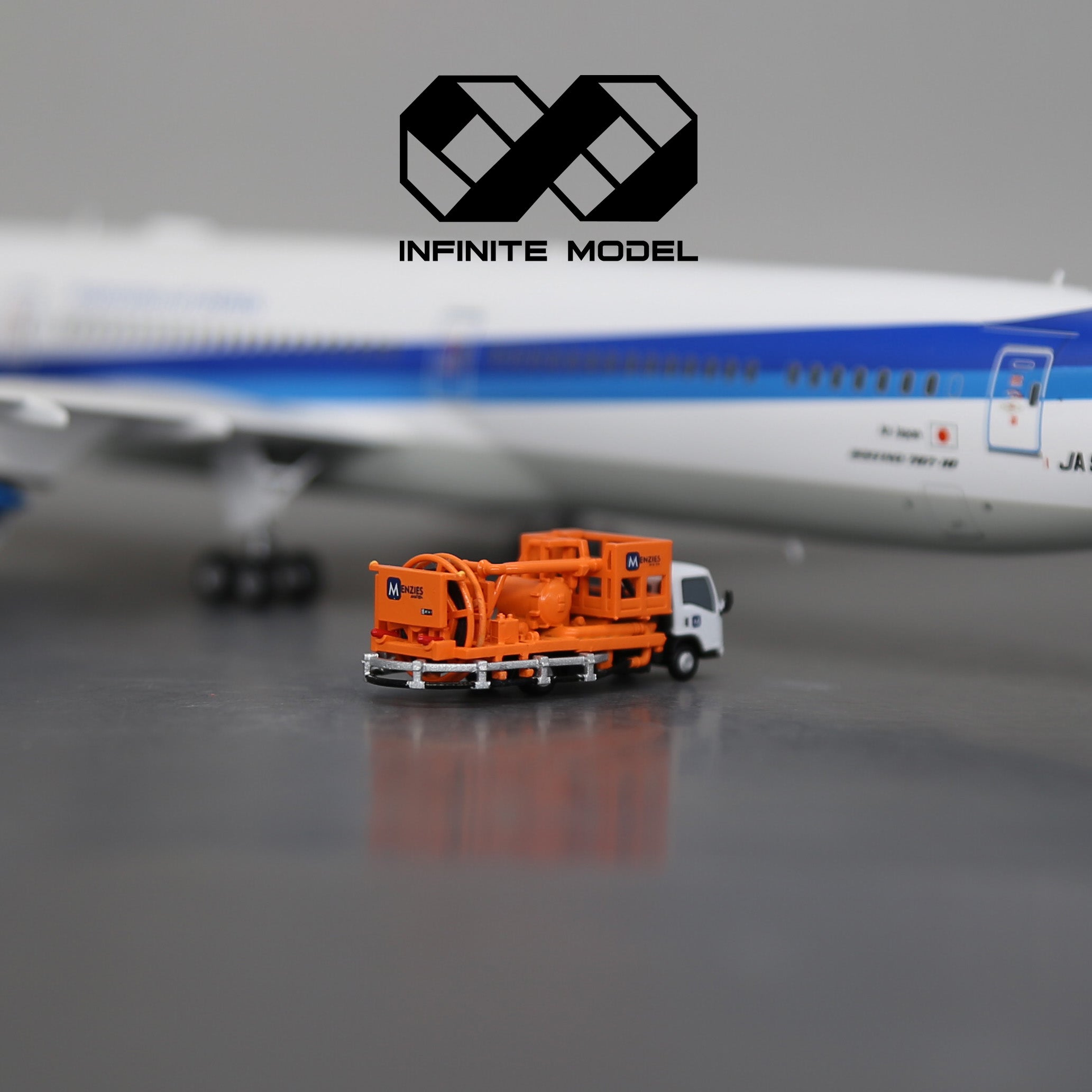Scale 1:200 Aircraft Menzies fuel truck Finished Printed 3D Model