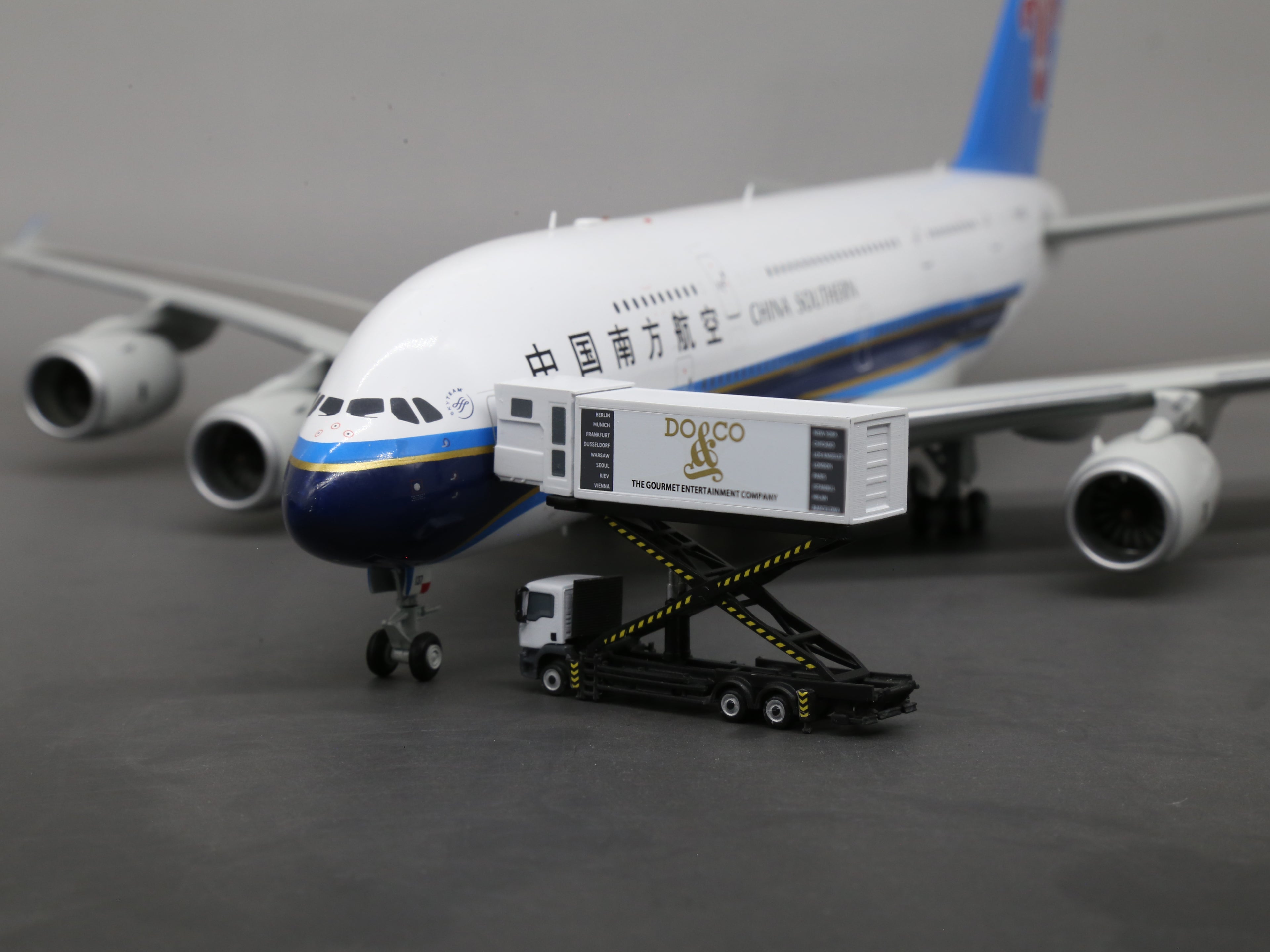 Scale 1:400/200/144 airport DO&CO Catering truck printed Finished 3D Model