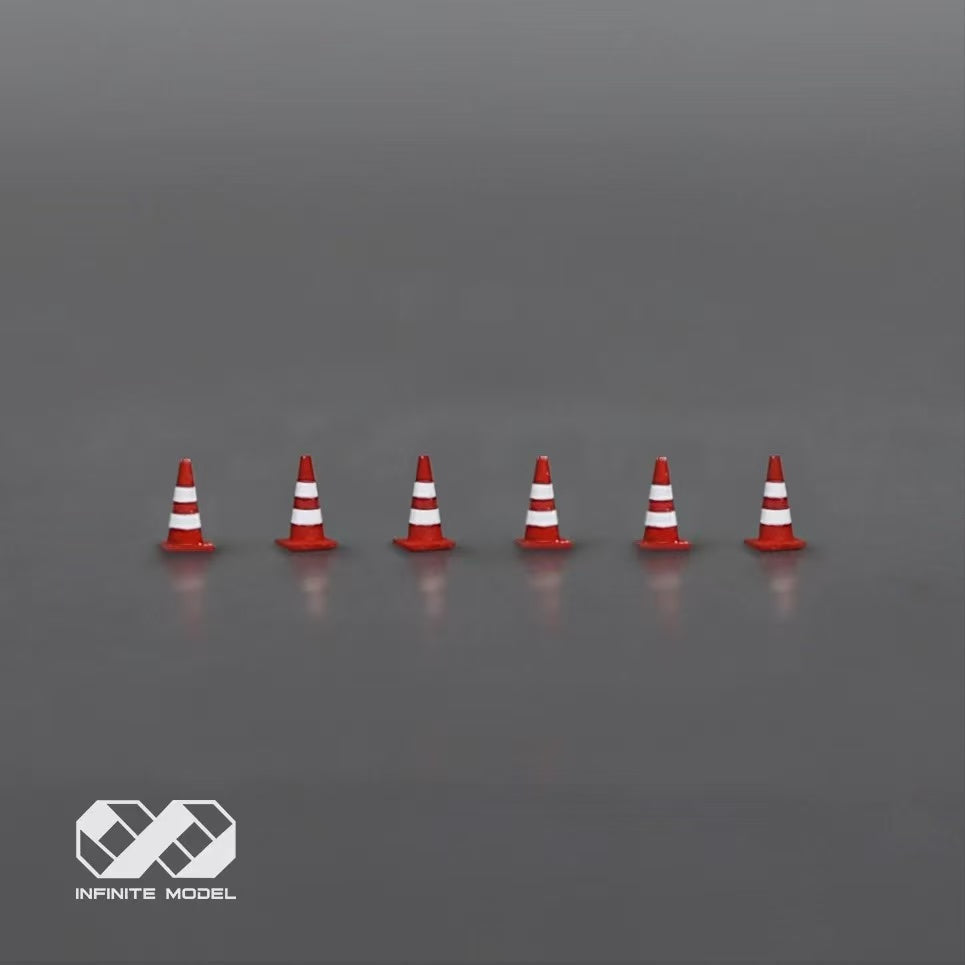 1/200 Airport 6 pcs of Cone tank Finished Printed 3D Model