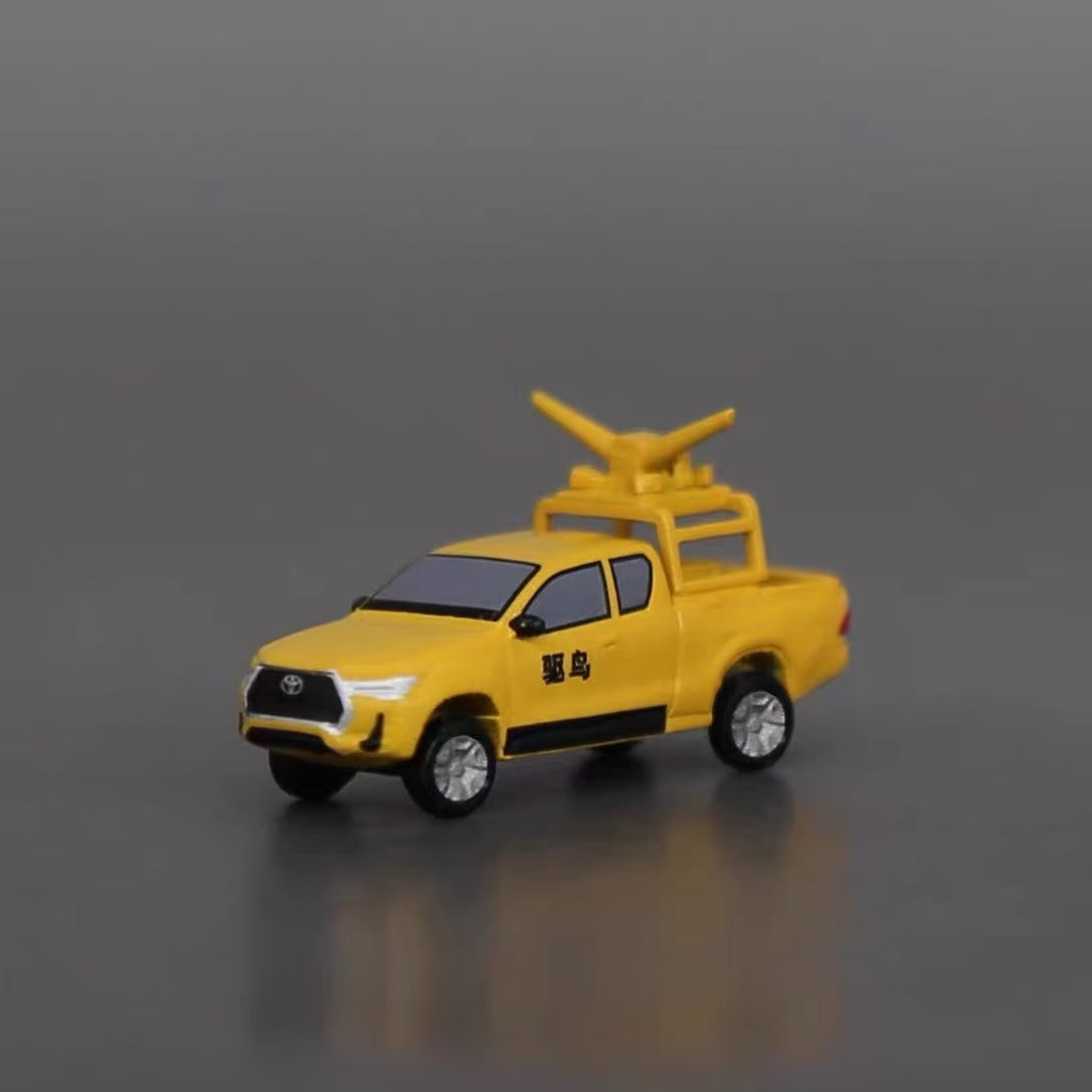 Scale 1/200 airport Bird-scaring vehicle Painted Printed 3D Model