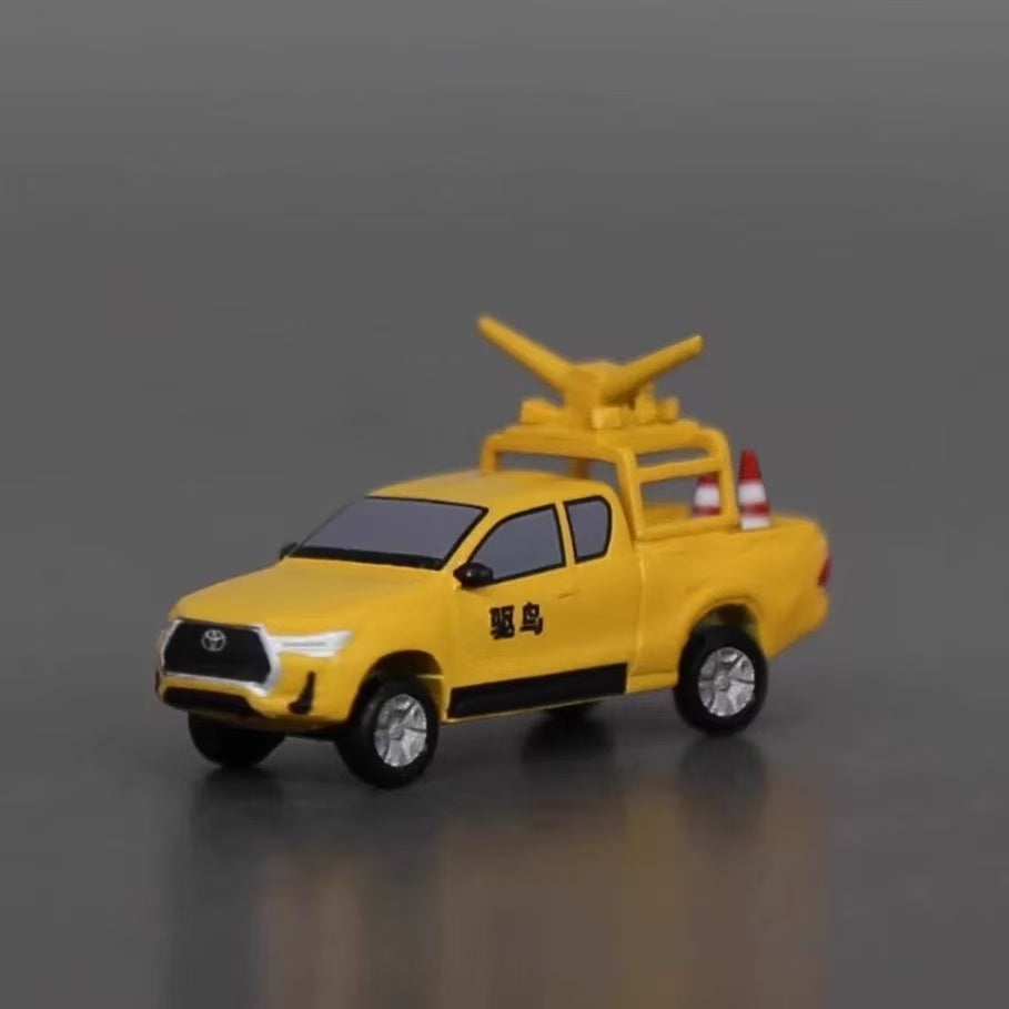 Scale 1/200 airport Bird-scaring vehicle Painted Printed 3D Model