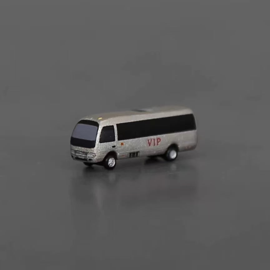 Scale 1/400 airport coaster car finished Painted Printed 3D Model