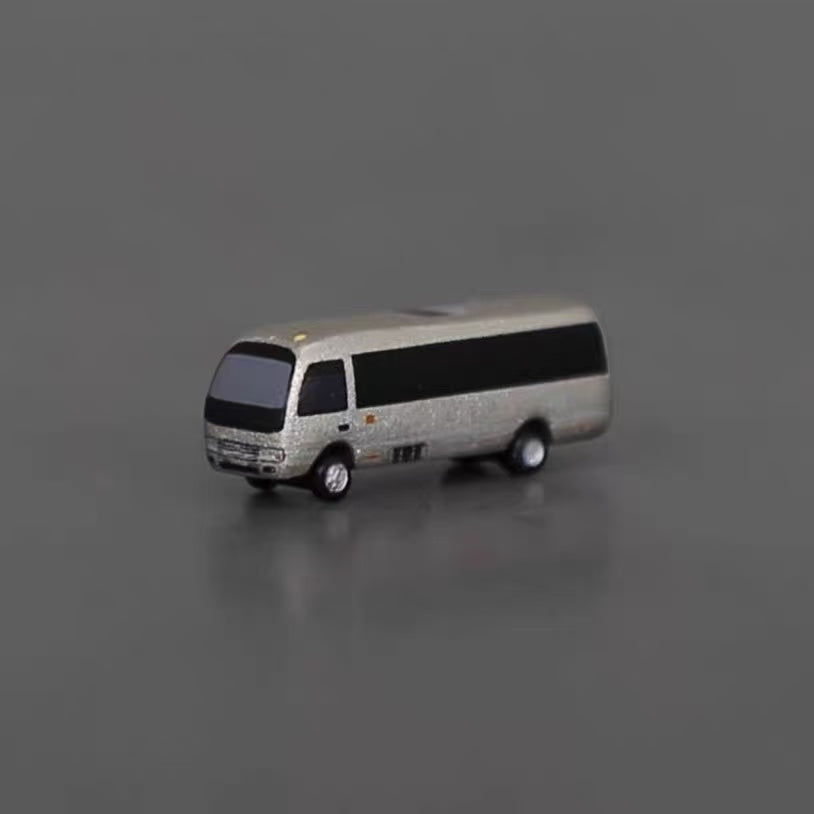 Scale 1/400 airport coaster car finished Painted Printed 3D Model