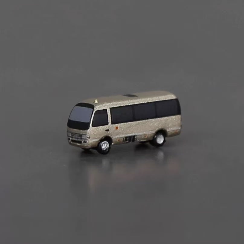 Scale 1/400 airport coaster car finished Painted Printed 3D Model