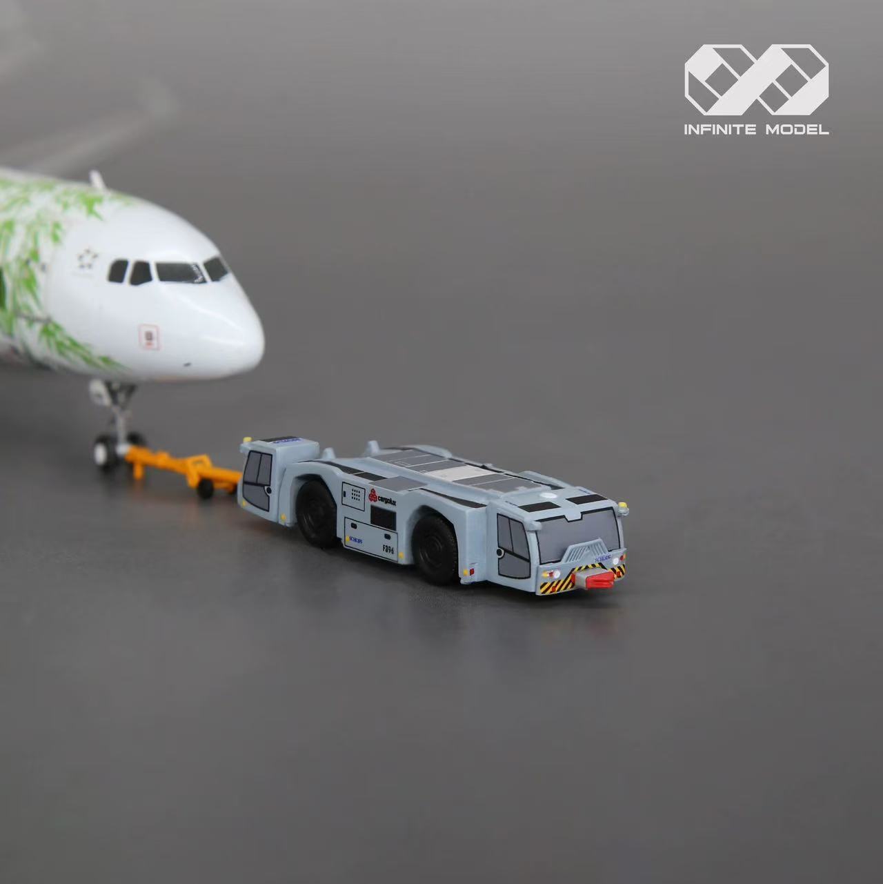 Scale 1:200/400 Aircraft F396 Cargolux Tractor Finished Printed 3D Model