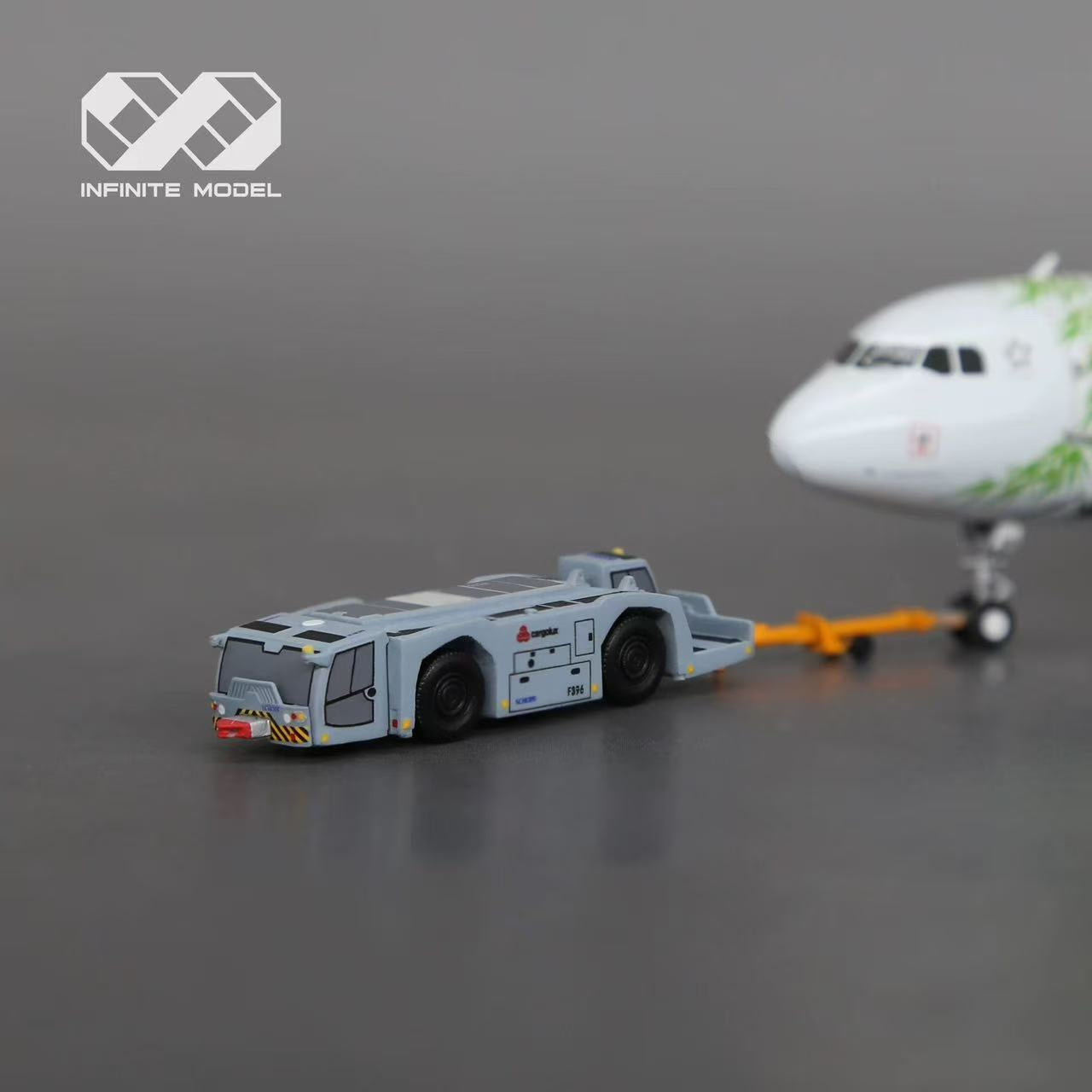 Scale 1:200/400 Aircraft F396 Cargolux Tractor Finished Printed 3D Model