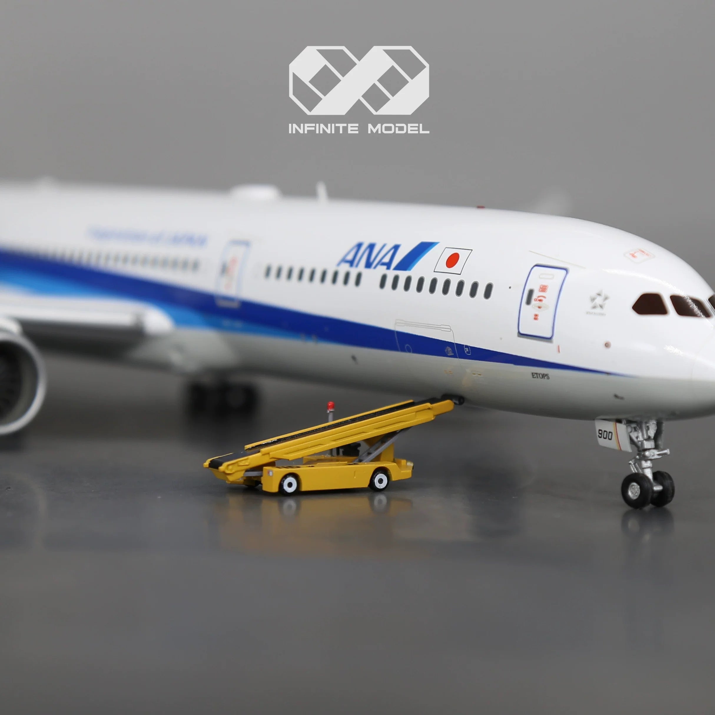 Scale 1:400/200 Airport Yellow TLD Belt Loader truck Finished Painted 3D Printed Model