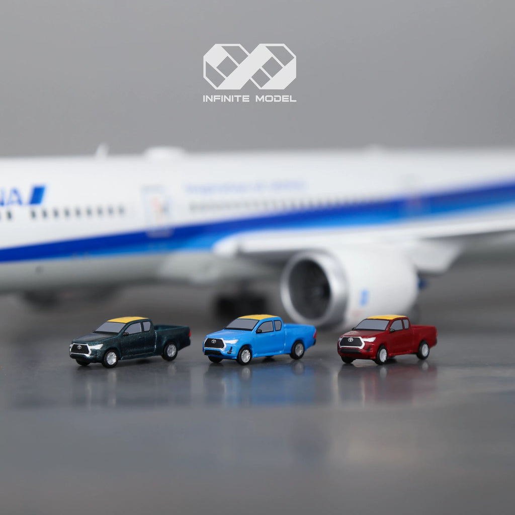 Scale 1/200 airport Pickup truck Painted Printed 3D Model