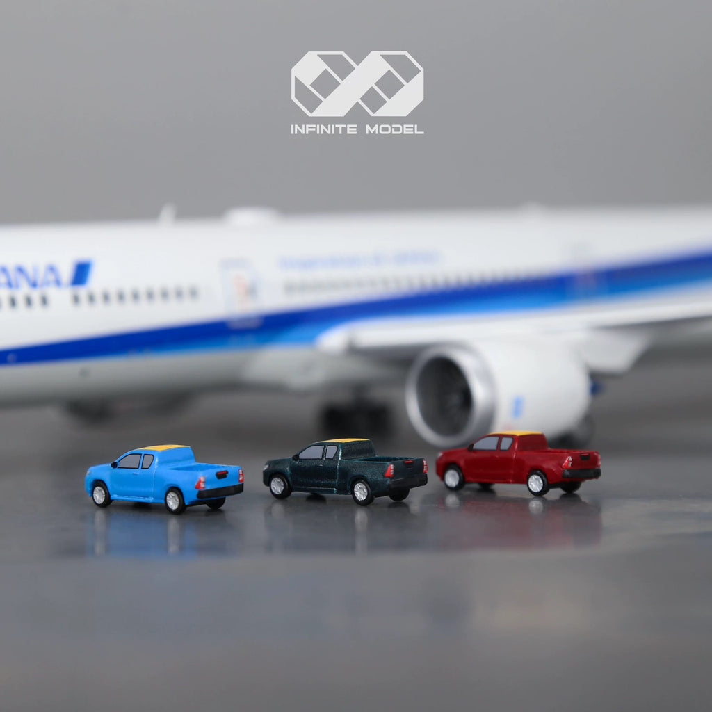 Scale 1/200 airport Pickup truck Painted Printed 3D Model