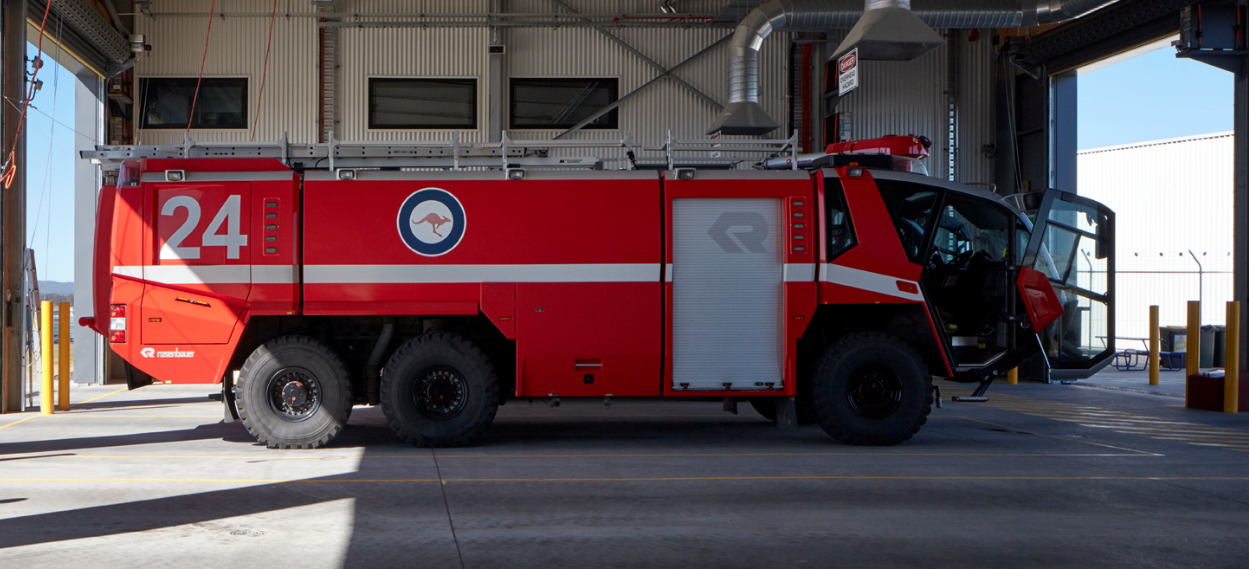 Scale 1:200 airport Panther 6x6 fire truck Painted Printed 3D Model