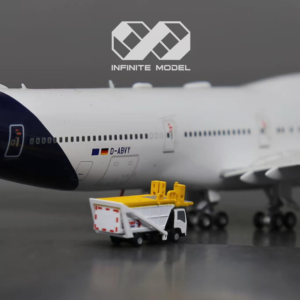 Scale 1:400/1:200 Airport Garbage Truck 3D Print Fixed Finished Painted Model