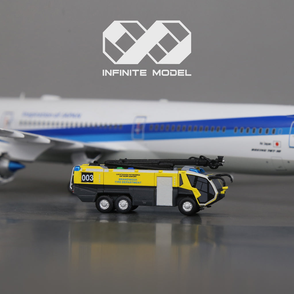 Scale 1:200 Antwerp airport Panther 6x6 HRET fire truck Painted Printed 3D Model