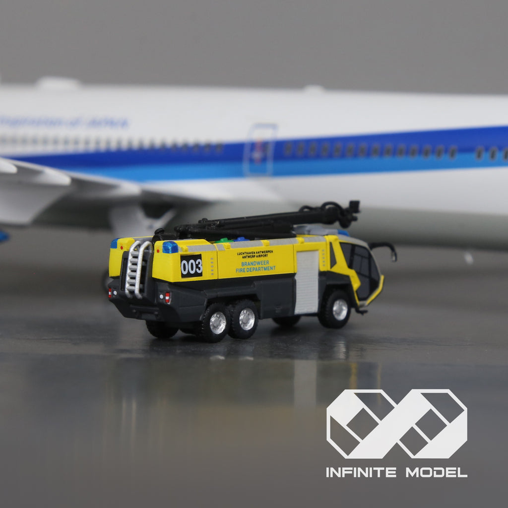 Scale 1:200 Antwerp airport Panther 6x6 HRET fire truck Painted Printed 3D Model