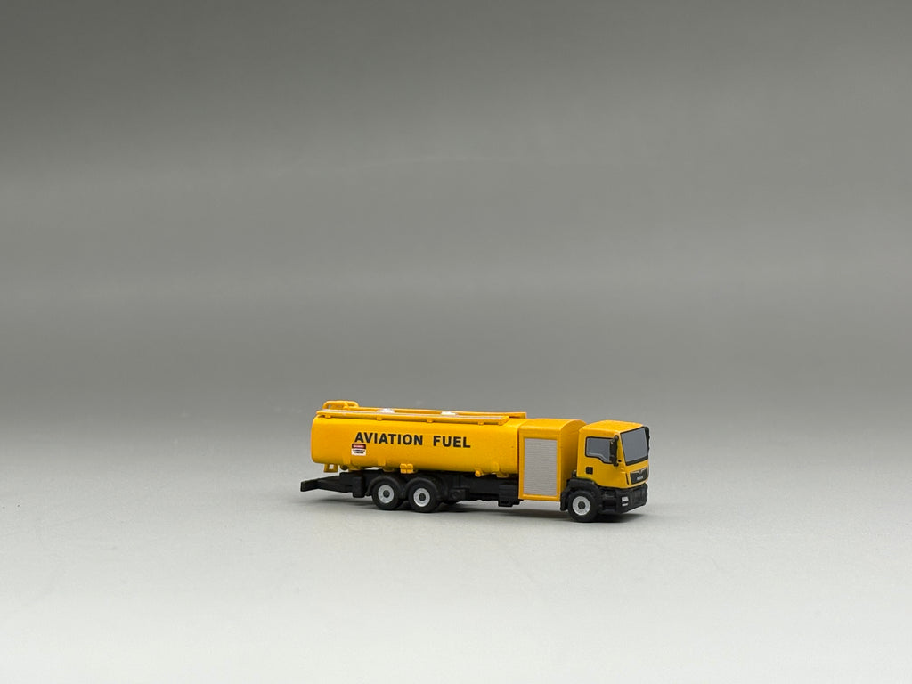 Scale 200 MAN single-axle Yellow Aviation Gas refueler truck GSE printed Finished 3D Model