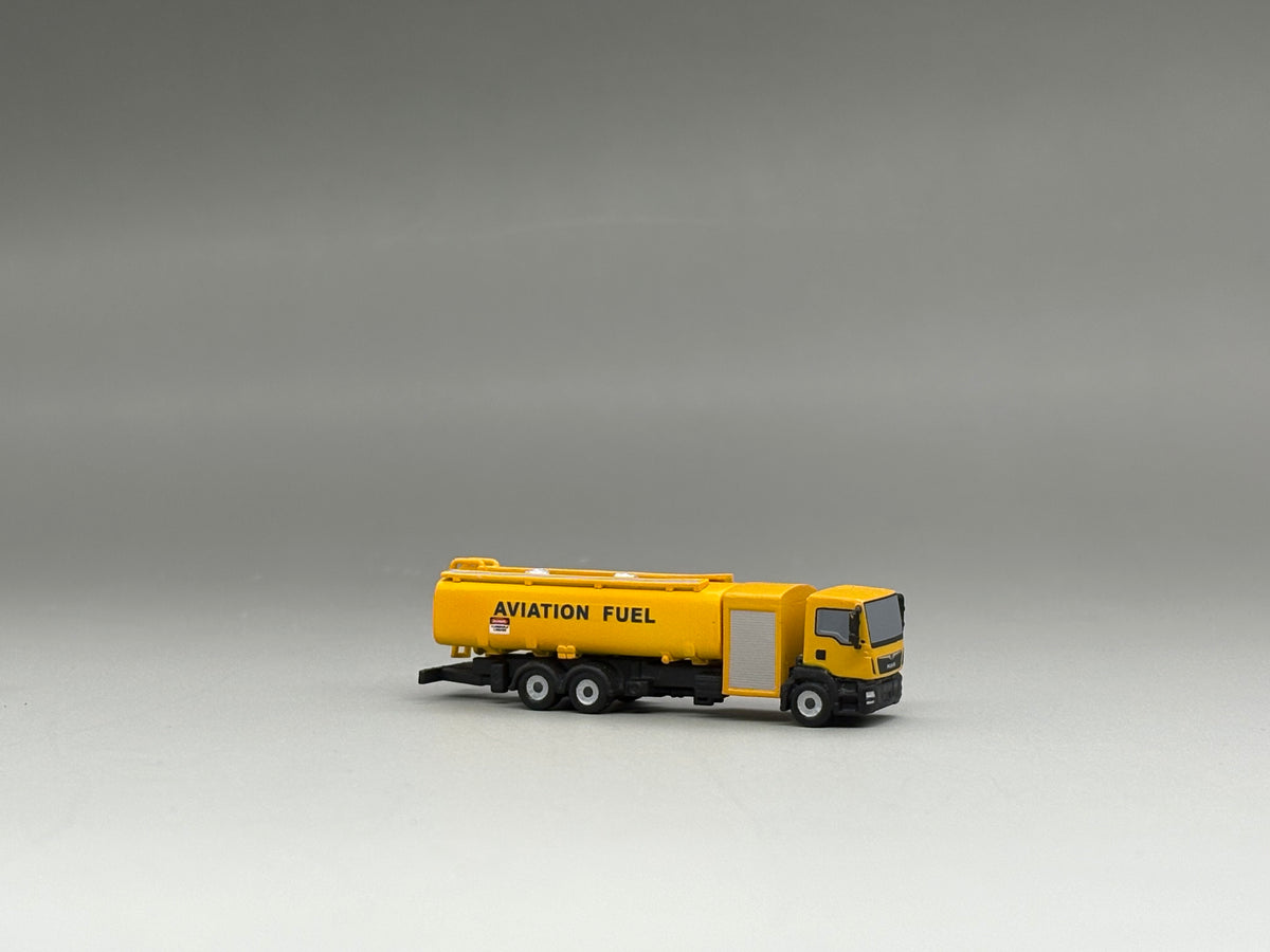 Scale 200 MAN single-axle Yellow Aviation Gas refueler truck GSE printed Finished 3D Model
