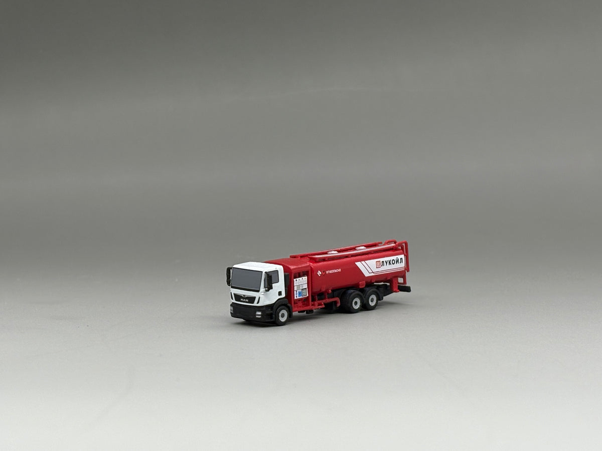 Scale 200 MAN single-axle Russian Gas refueler truck GSE printed Finished 3D Model