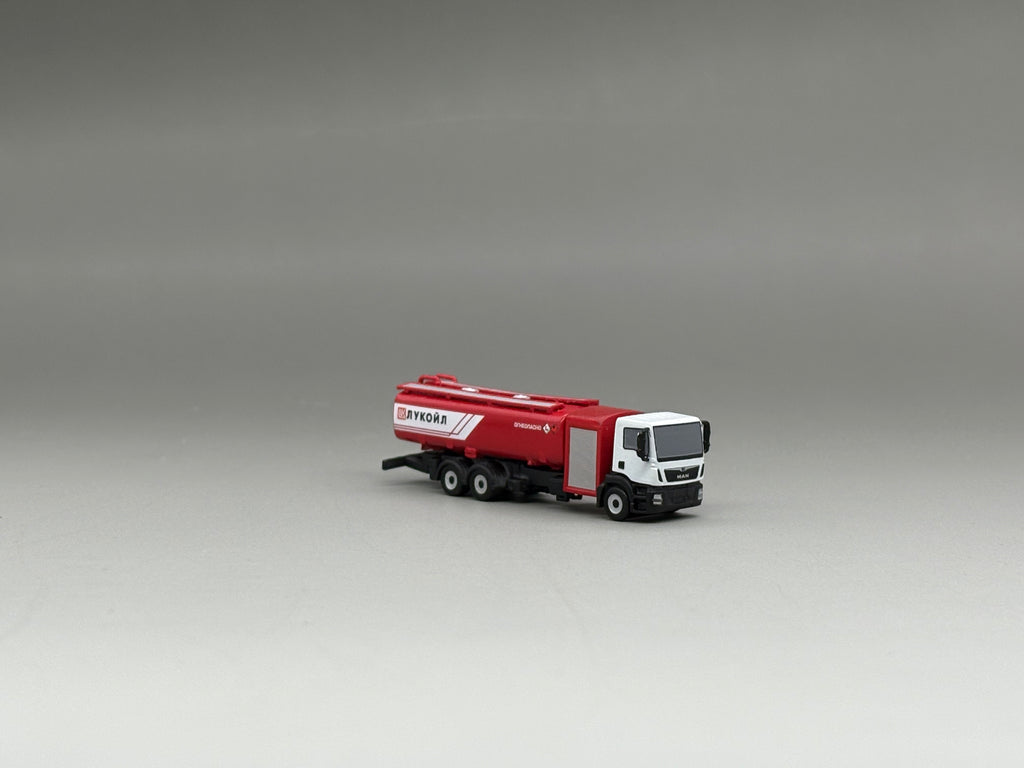 Scale 200 MAN single-axle Russian Gas refueler truck GSE printed Finished 3D Model