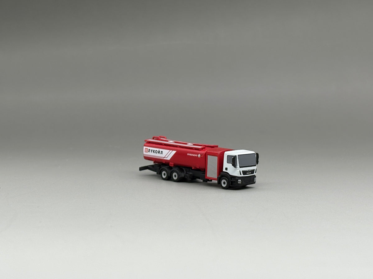 Scale 200 MAN single-axle Russian Gas refueler truck GSE printed Finished 3D Model