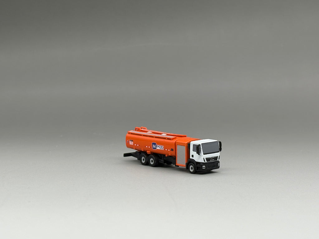 Scale 200 MAN single-axle Airport Menzies Gas refueler truck GSE printed Finished 3D Model