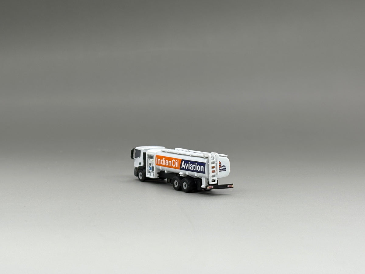 Scale 200 MAN single-axle Indian Oil Aviation Gas refueler truck GSE printed Finished 3D Model