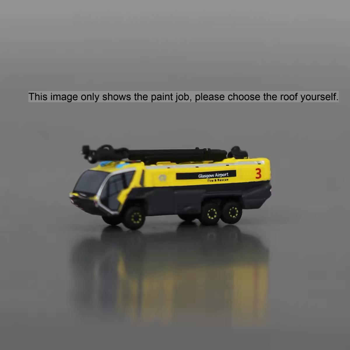 Scale 1:400 Airport Panther 6x6 /6x6 HRET fire truck Finished 3D Model