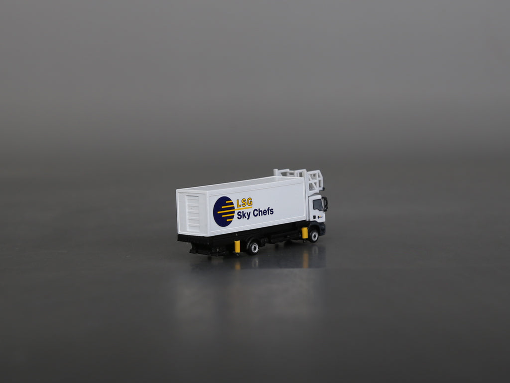 Scale 1:400/200 MAN single-axle Aircraft LGS Sky Chefs Catering truck printed Finished 3D Model