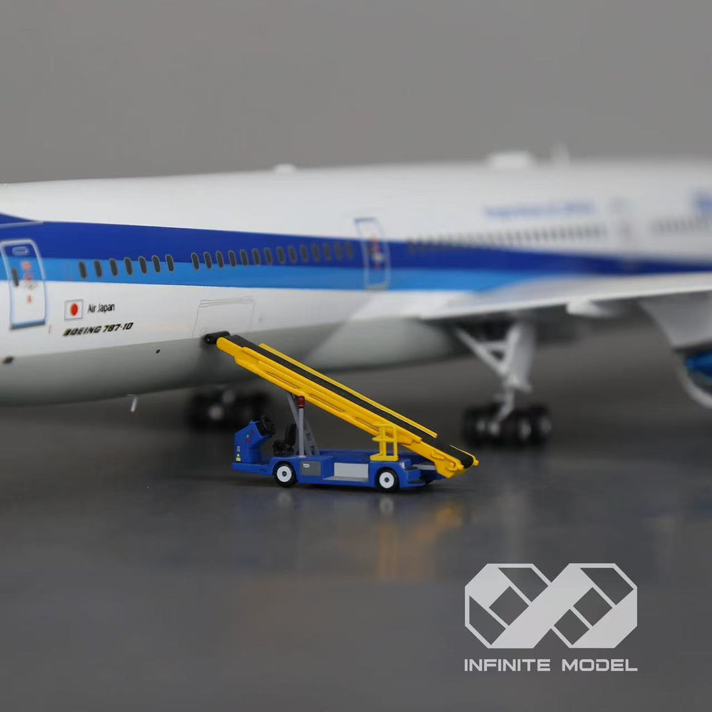 Scale 1:400/200 Airport Blue TLD Belt Loader truck Finished Painted 3D Printed Model