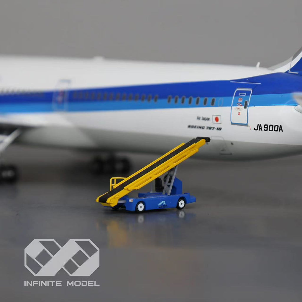 Scale 1:400/200 Airport Blue TLD Belt Loader truck Finished Painted 3D Printed Model