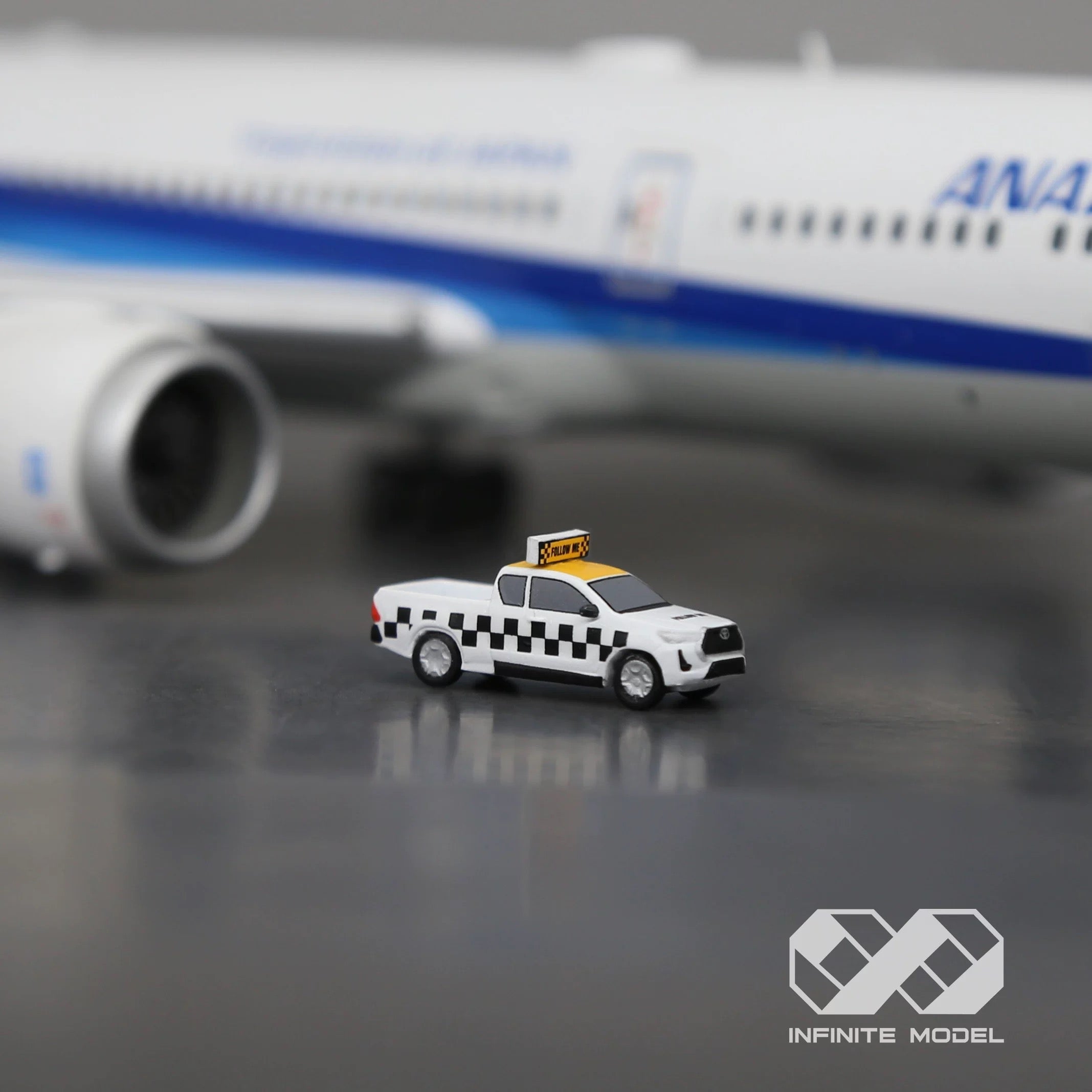 Scale 1:200 airport GSE Ground service vehicle Painted Printed 3D Model