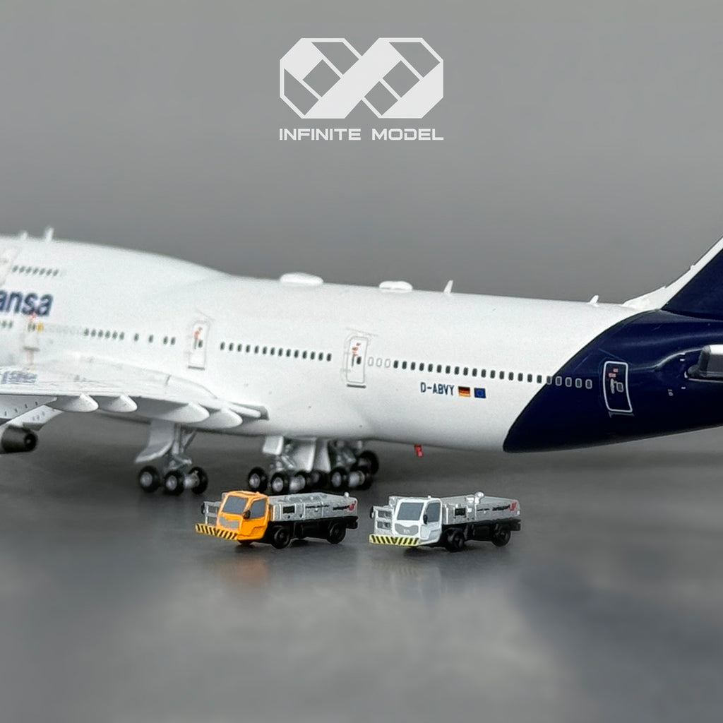 Scale 1:400 Mixed Airport GSE Bundle II – Finished 3D Printed Models