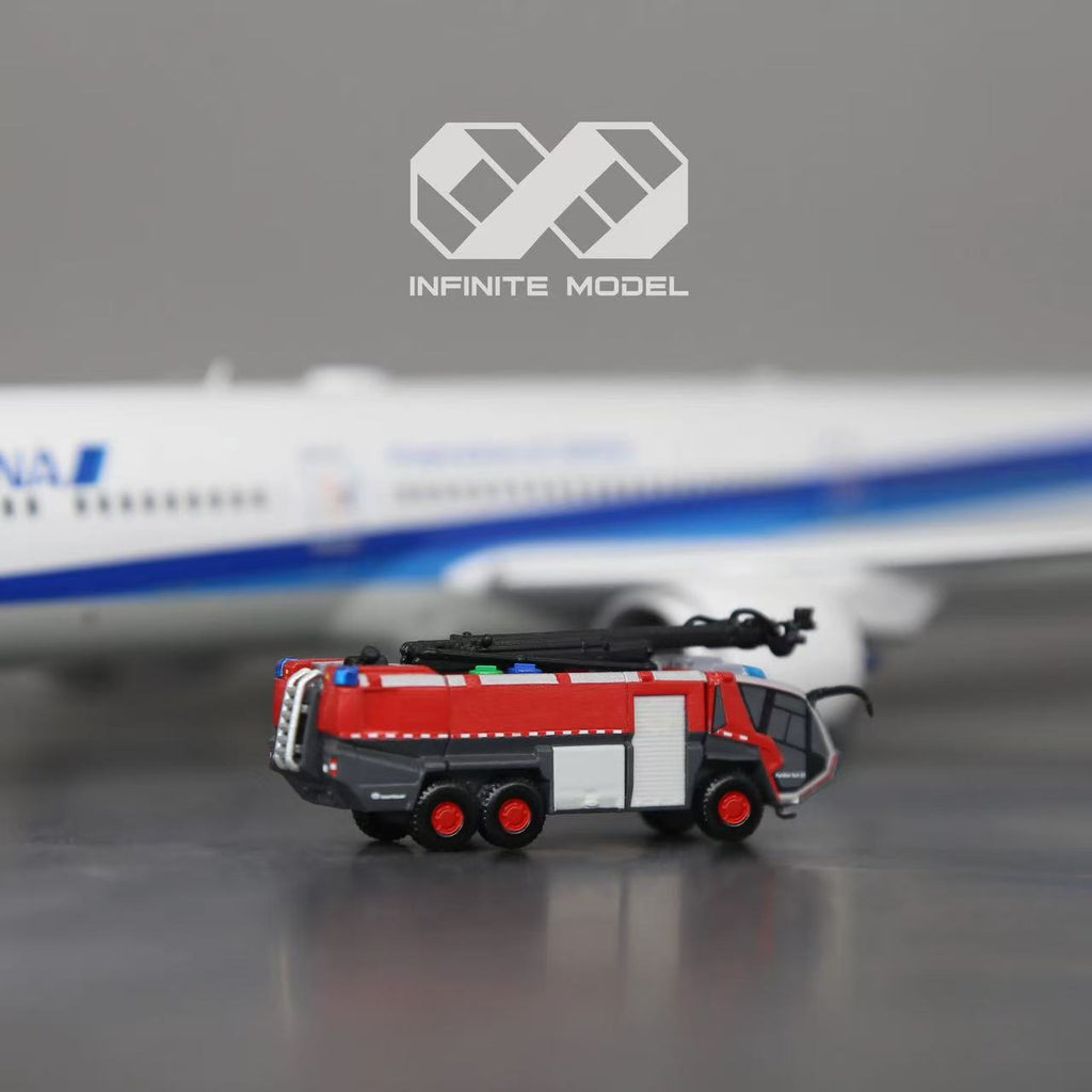 Scale 1:200 airport Panther 6x6 HRET fire truck Painted Printed 3D Model