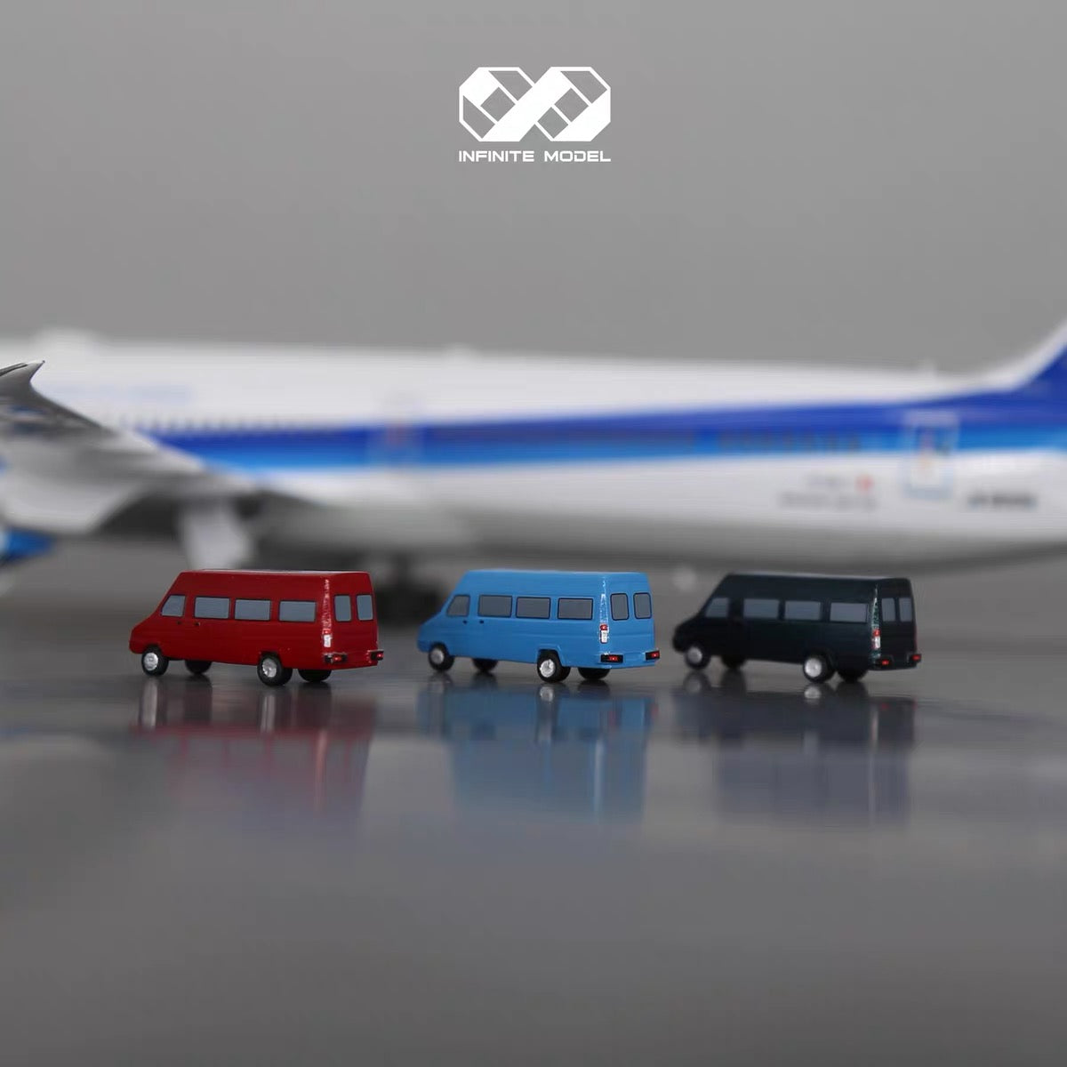 Scale 1:200 airport IVECO truck Painted Printed 3D Model