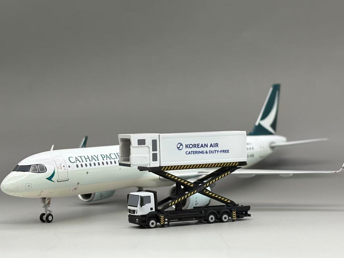 Scale 1:400/200 Korean Air Catering truck printed Finished 3D Model car