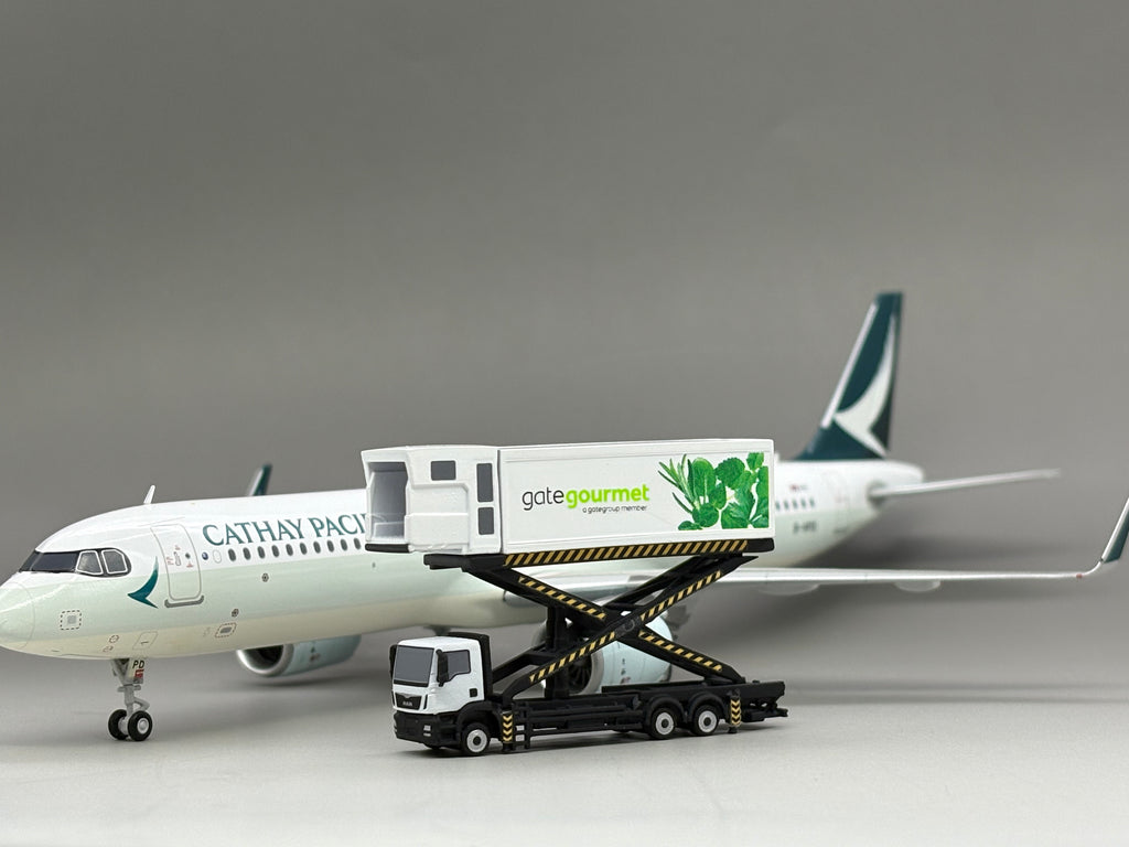 Scale 1:200 Airport New Gategourmet Catering truck printed Finished 3D Model car