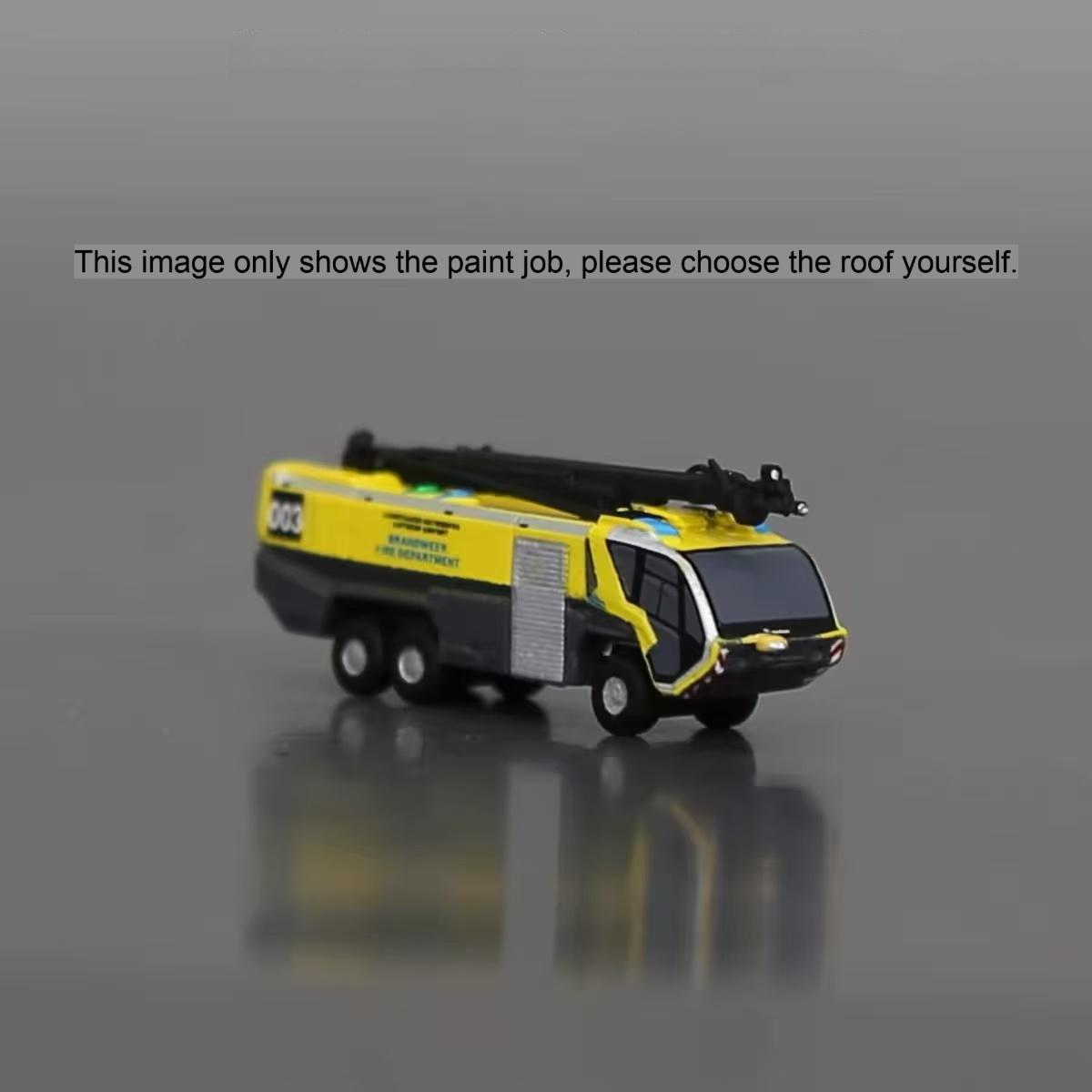 Scale 1:400 Airport Panther 6x6 /6x6 HRET fire truck Finished 3D Model