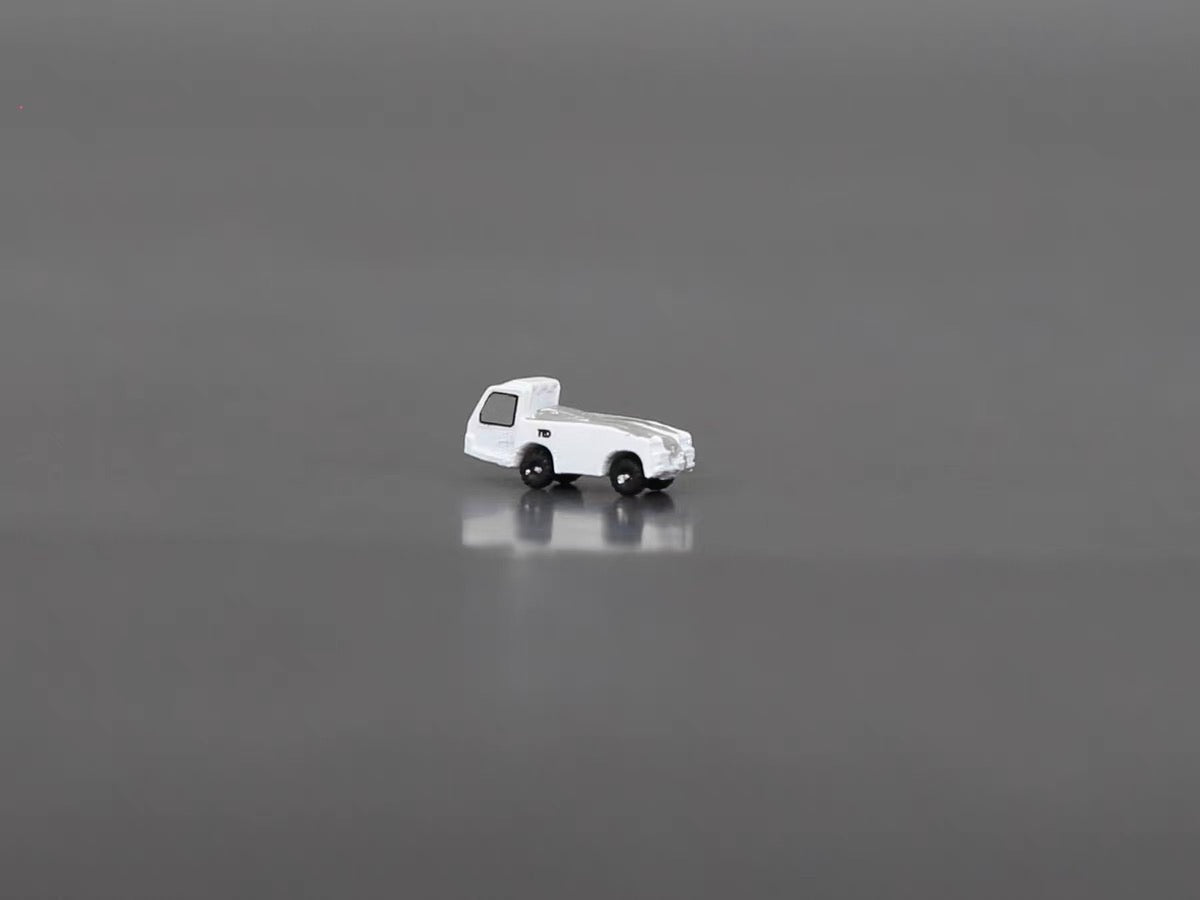 Scale 1:400 Airport TLD TMX-150 Aircraft towing car without logo Painted Printed 3D Model