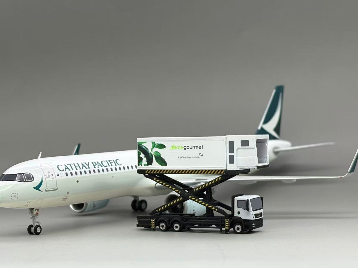 Scale 1:200 Airport New Gategourmet Catering truck printed Finished 3D Model car