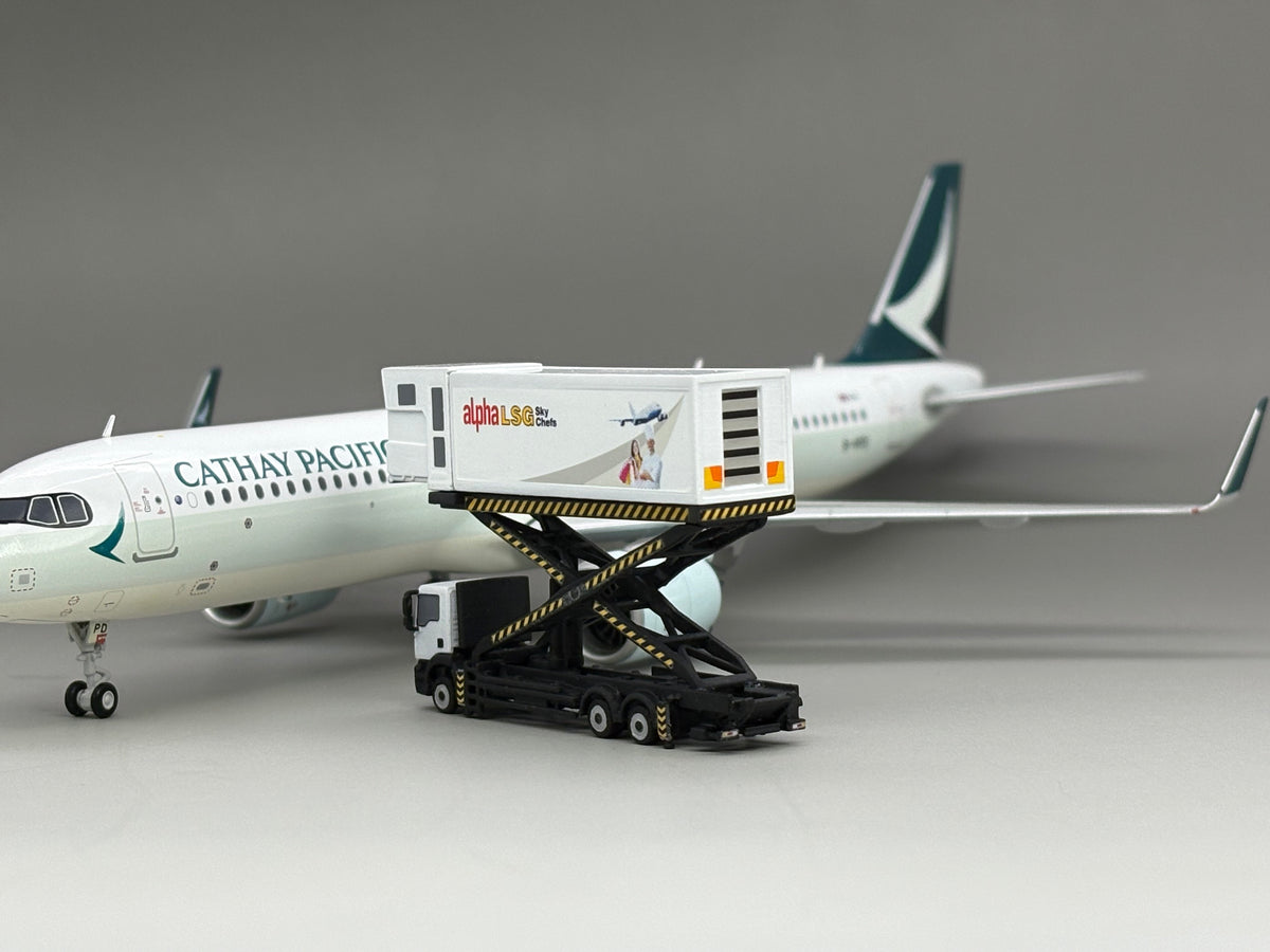 Scale 1:400/200 Alpha LSG airport Catering truck printed Finished 3D Model car