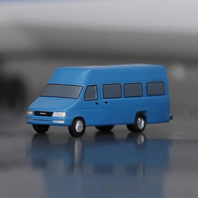 Scale 1:200 airport IVECO truck Painted Printed 3D Model