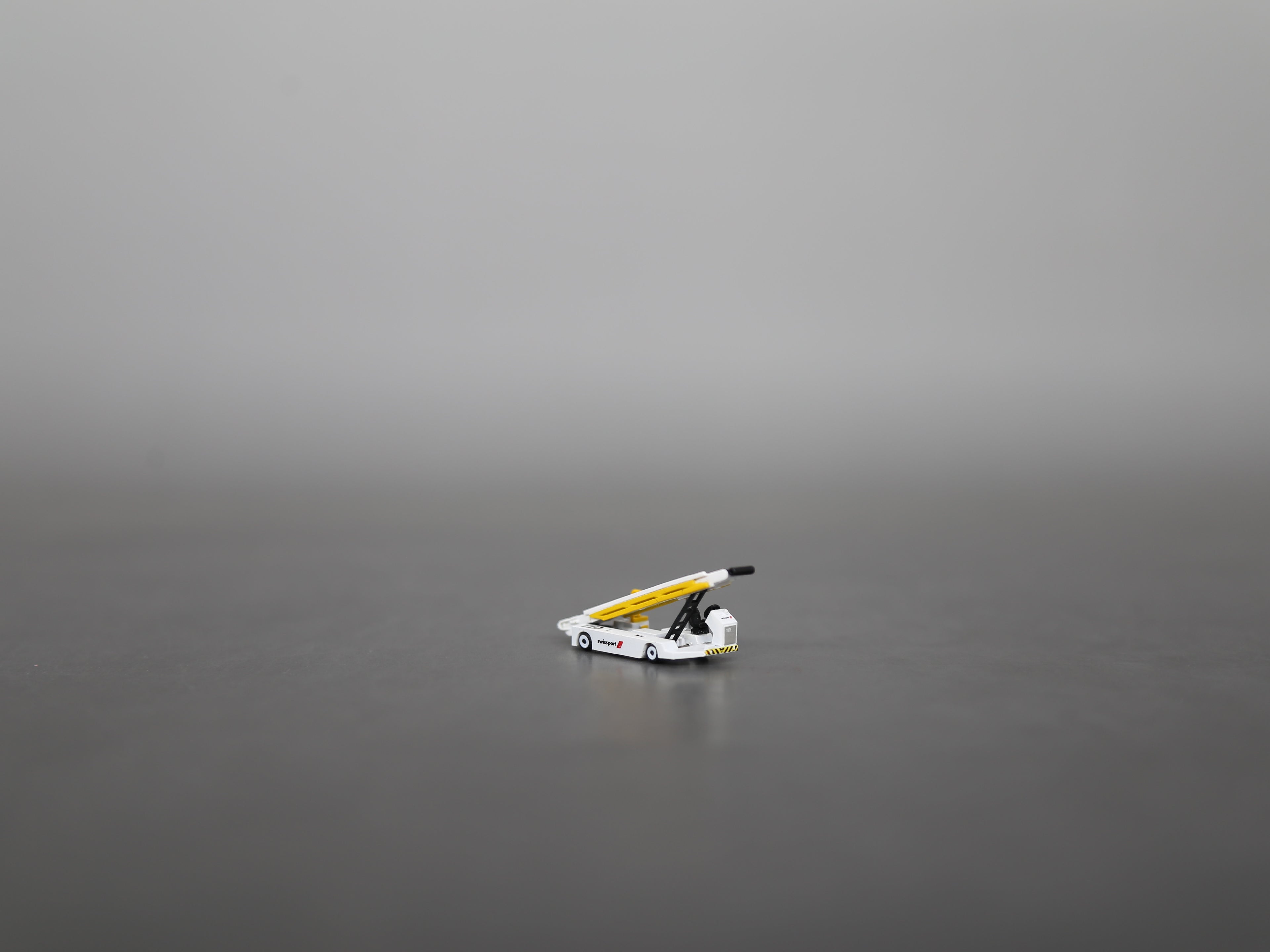 Scale 1/400- Swissport White TLD Belt Loader truck Finished Painted 3D Printed Model