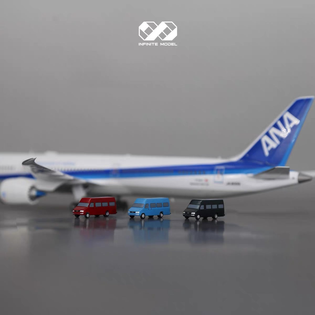 Scale 1:200 airport IVECO truck Painted Printed 3D Model