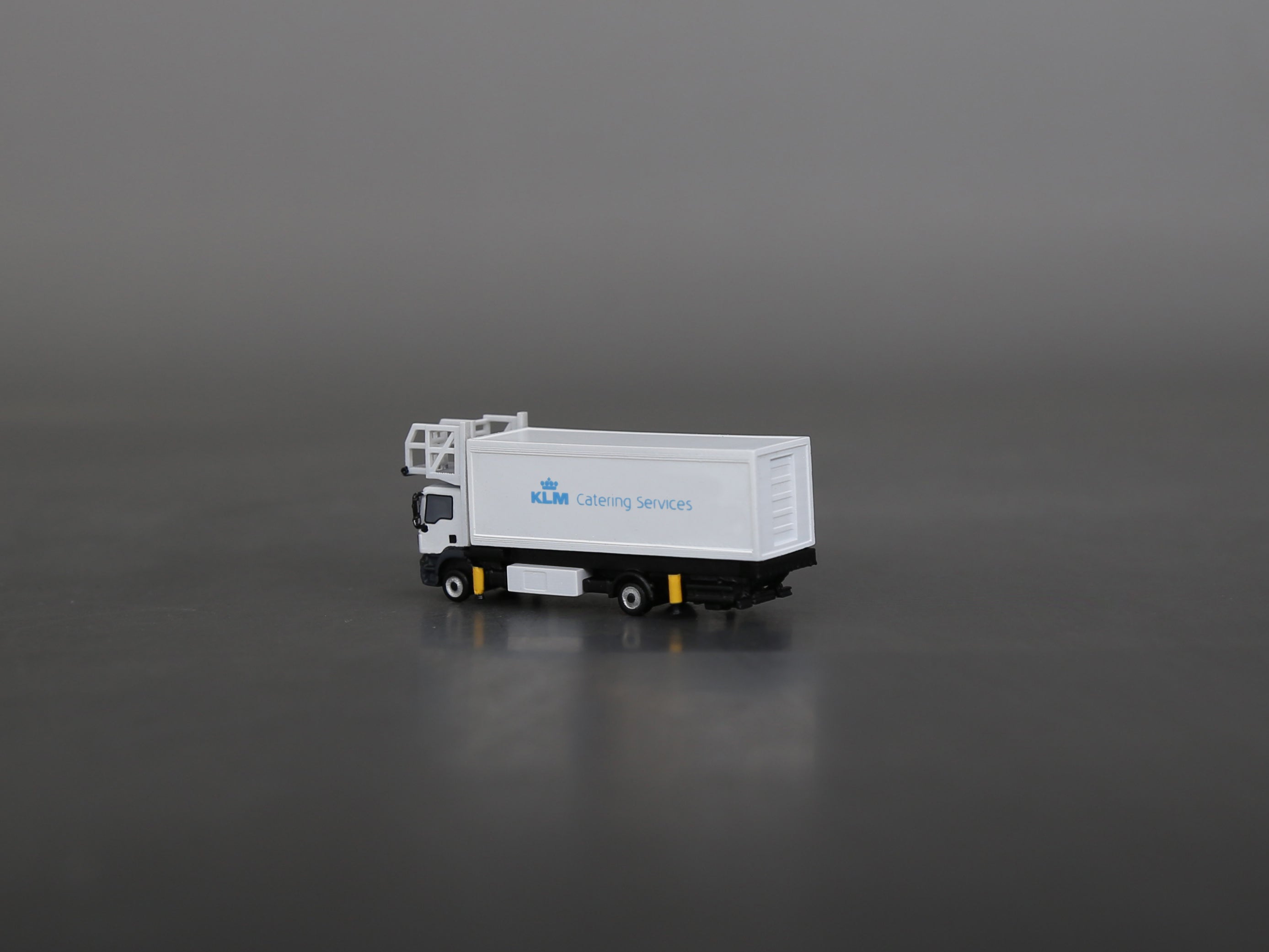 Scale 1:400/200 MAN single-axle Aircraft KLM Catering truck printed Finished 3D Model